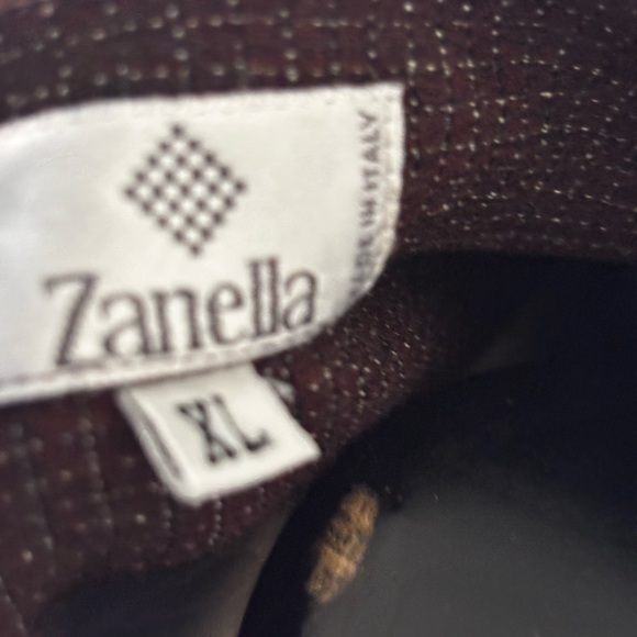 Zanella Dark Brown Patterned Shirt - Picture 4 of 4